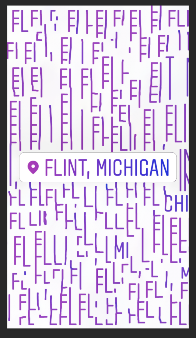 water-in-flint